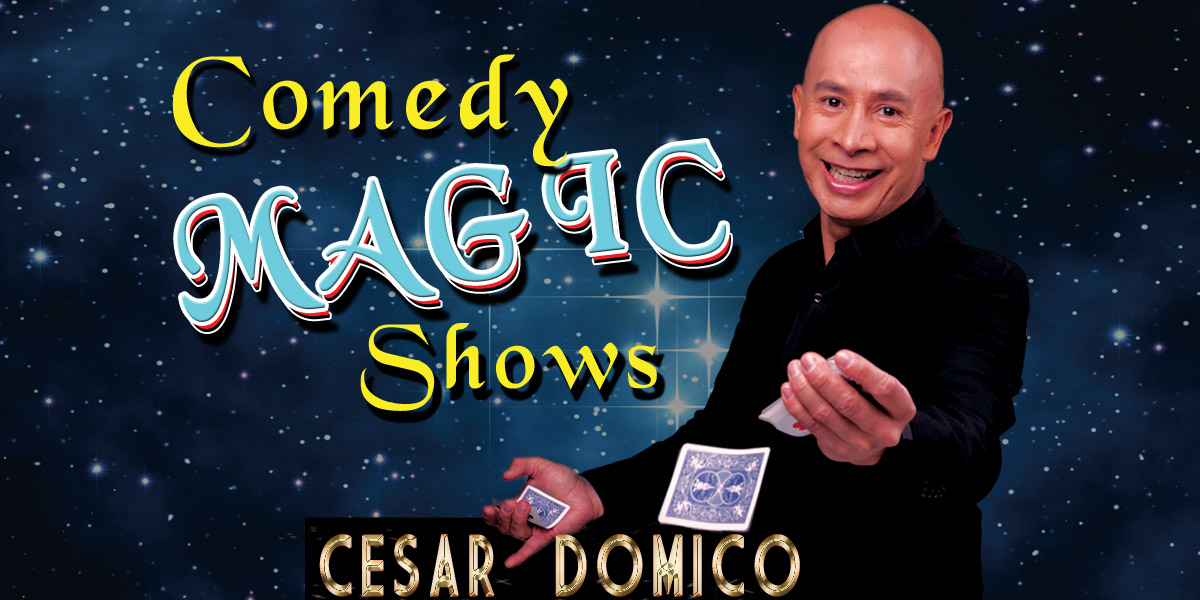 Gulfport St Petersburg Pinellas County Magic Shows - Magician Cesar Domico